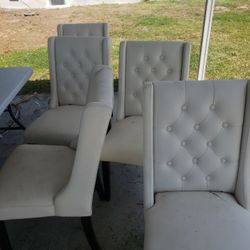 6 Chairs And Table