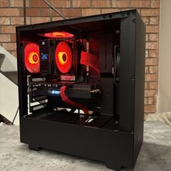 ⬛️ Flame Obelisk 🟥 - RX 5600 XT & Ryzen 3200G, Gaming PC.
