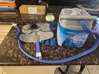 Post surgery ice machine.
