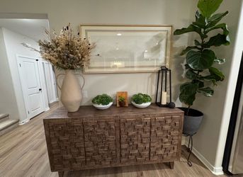 Wood Sideboard/Entertainment Cabinet
