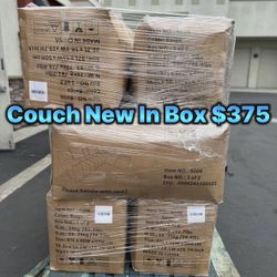 Beige Modular Sectional Sofa Couch 🛋️ Brand New Sealed In Box 📦 