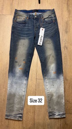 Purple jeans