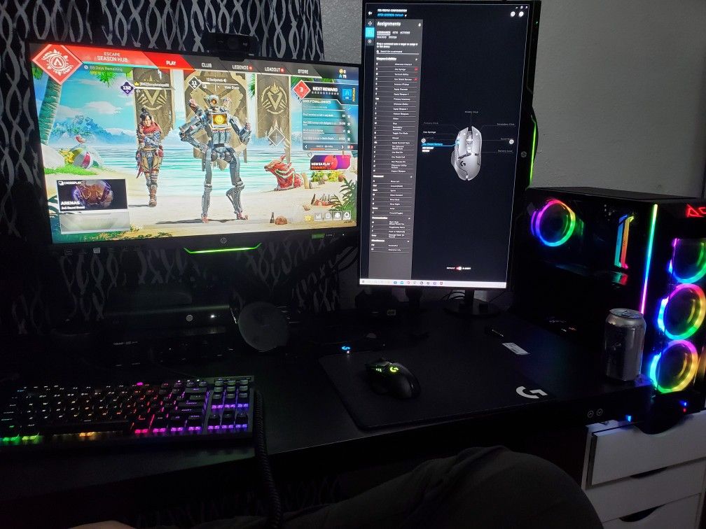 2 Hp 25 X And 2 Monitor Mount 144 Hz