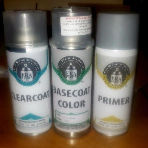 Spray Paint Kit.  Lunar Silver Metallic NH-830M