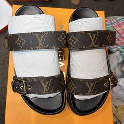 Louis Vuitton Women's Bom Dia Flat Mule sandals
