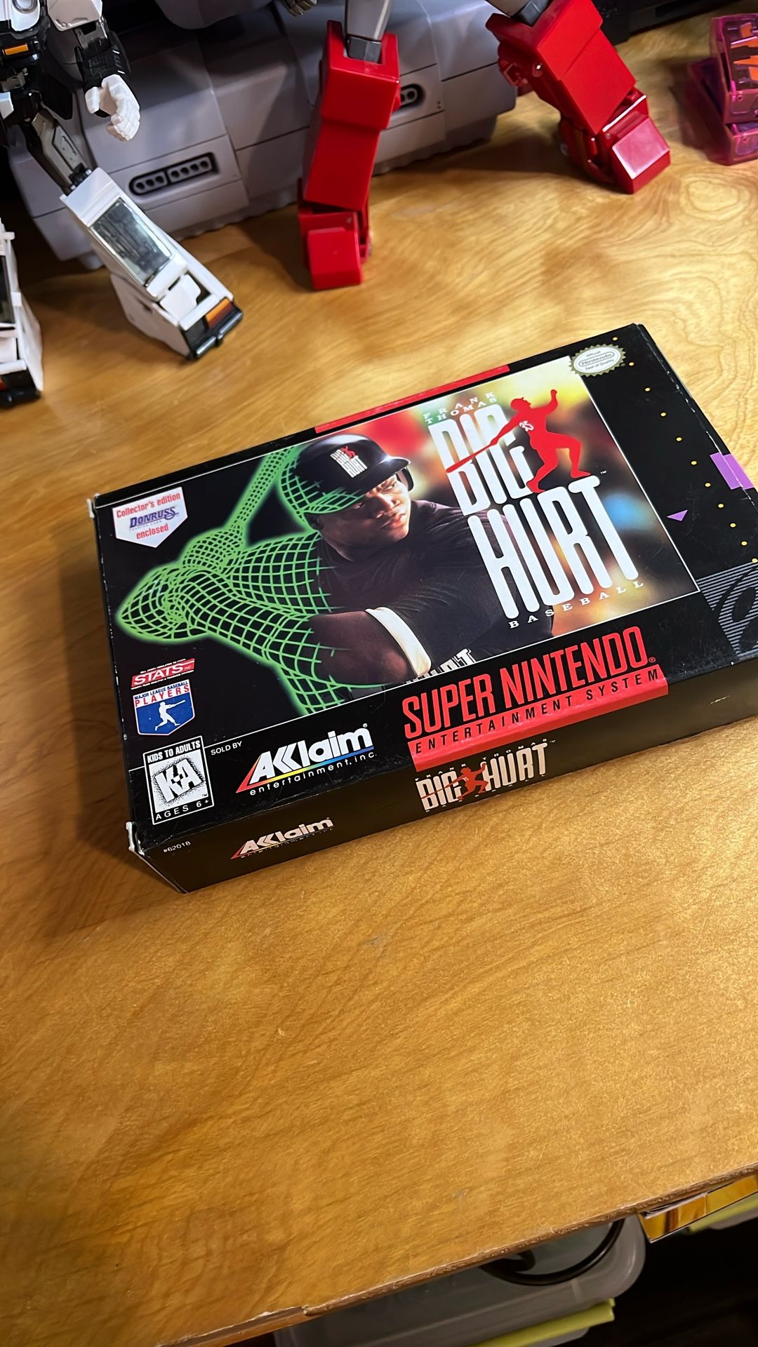 Super Nintendo / SNES - Frank Thomas Big Hurt Baseball