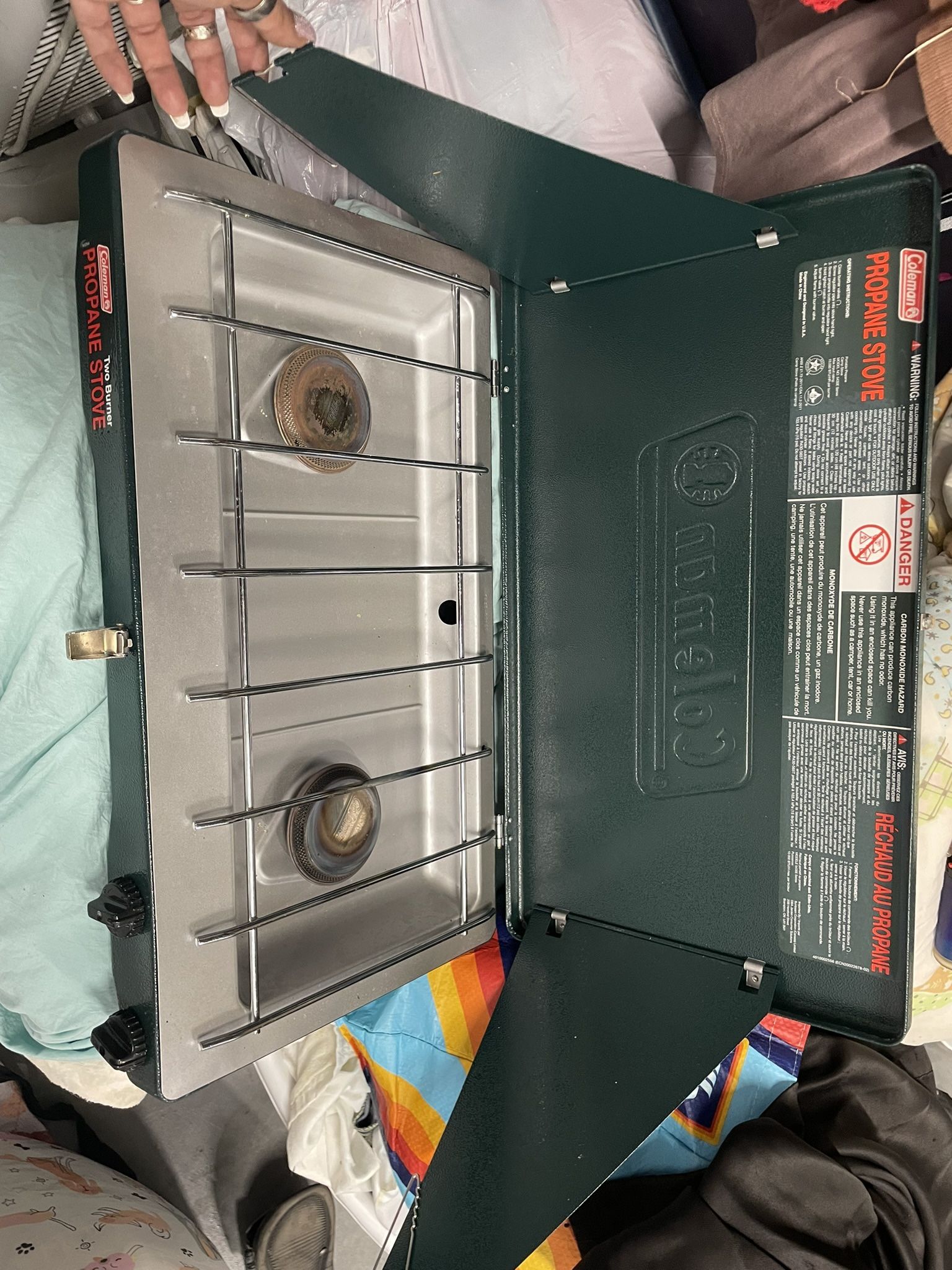 Coleman Dbl Burner Propane Stove
