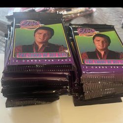 1992 Elvis card Collection card packs. 24 sealed packs