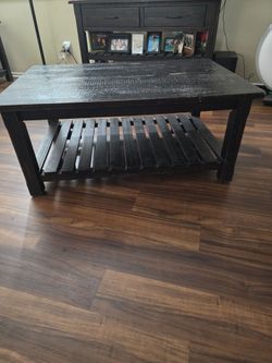 Dark Brown Coffee Table