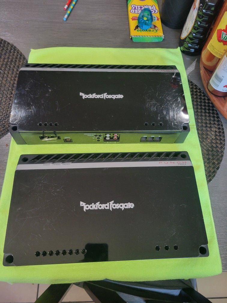 2 AMPLIFIER ROCKFORD FOSGATE