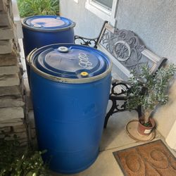 NEW 55 Gallon From Open. Top $35 Each. Only Two Available.