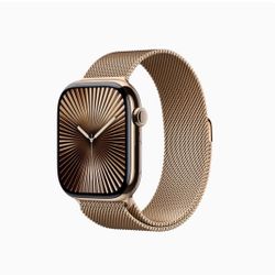 Apple Watch 46mm Titaneo Gold