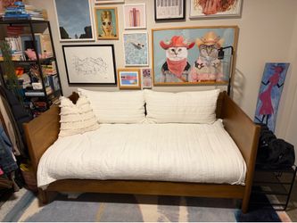 West Elm Mid-Century Modern Wood Daybed