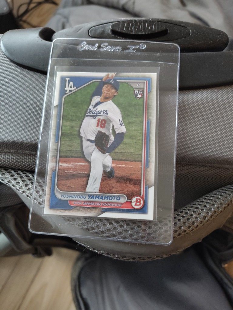 Beautiful Yamamoto Rookie Card