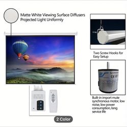 Motorized Projector Screen