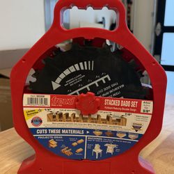 Freud SD208 Stacked Dado Set (8” diameter, 5/8” arbor)