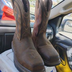 Red Wing Steel Toe Work Boots