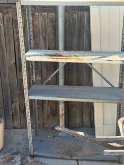 Free 2 metal shelves