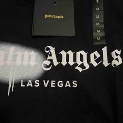 Palm Angels Letter Print Unisex Tee 
