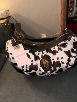 Juicy Couture Cow Print Hobo Bag