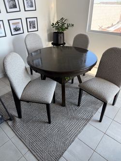 Table and chair