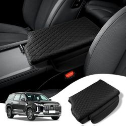 Custom Fit for Center Console Cover Palisade 2019-2023 2024 2025 Armrest Cover Center Console Pad Interior Accessories Car Armrest Seat Box Cover Prot