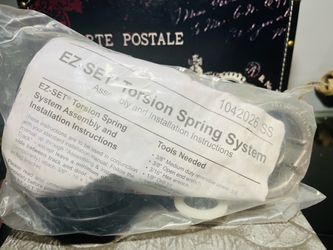 EZ-SET Torsion Spring System Assembly and Installation Instructions