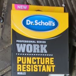  Dr. Scholls Professional Series Work Puncture Resistant Insoles Mens Size 8-14