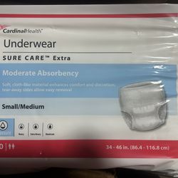 ADULT DIAPERS and BED UNDERPADS