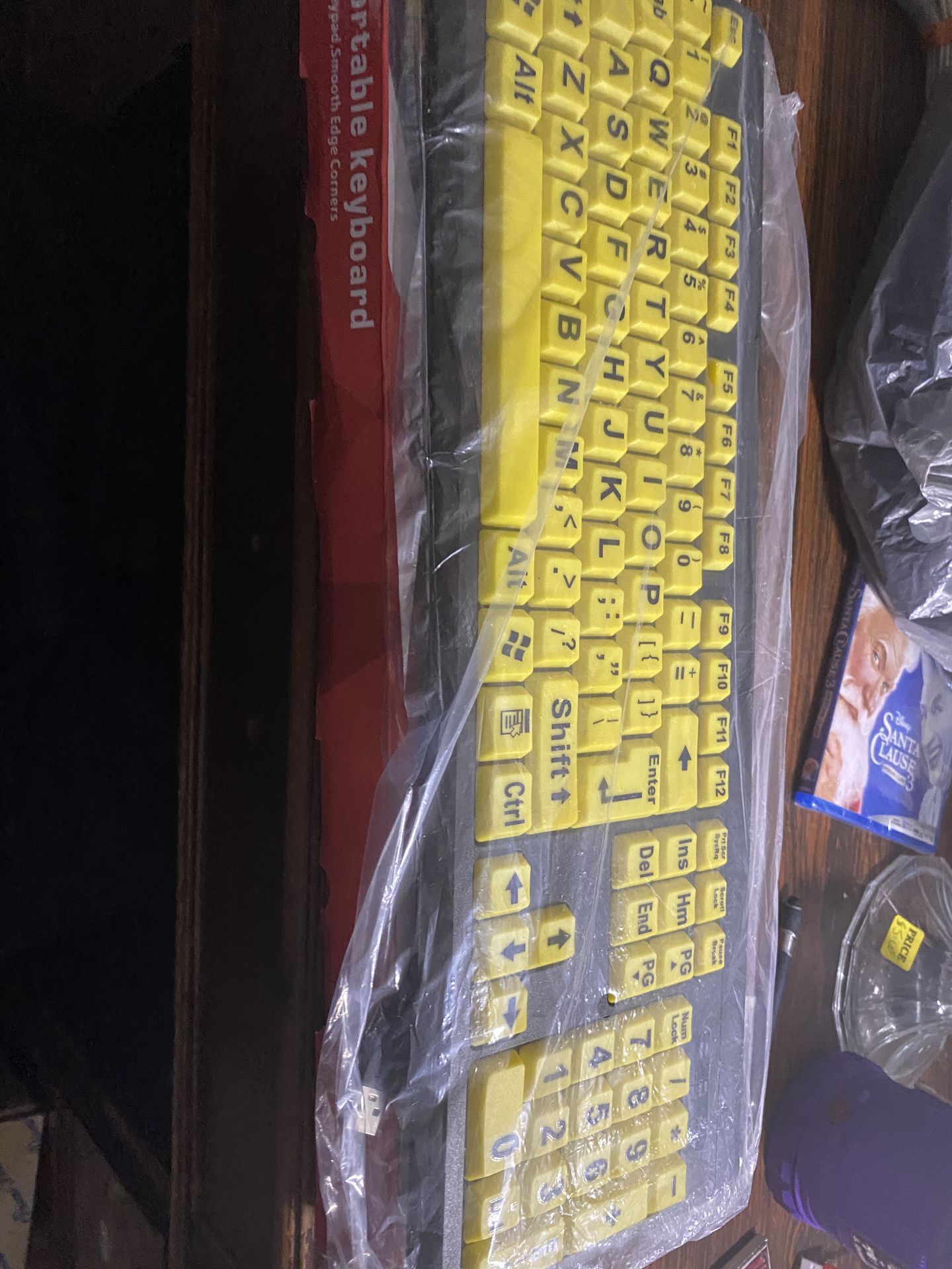 Large print keyboard