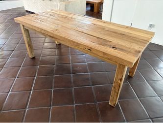 Teak Wood Rectangular Dining Table
