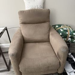 3 items, Sofa, Recliner and area rug