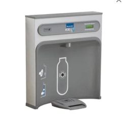 Elkay EZWSRK Bottle Filling Station, 18.81 x 17.88 x 3.56 inches, Stainless Steel