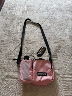 Supreme S/S22 Side Bag Pink with Water Bottle Brand New