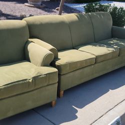 Love Seat And Arm Chair