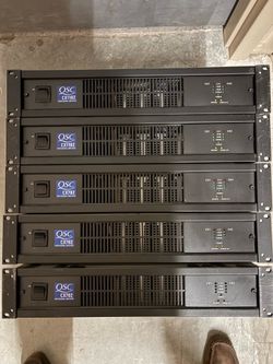Qsc speaker amplifiers
