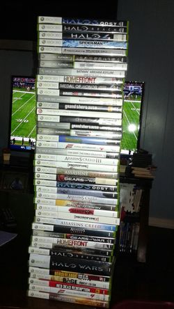 XBOX 360 games for $250 obo
