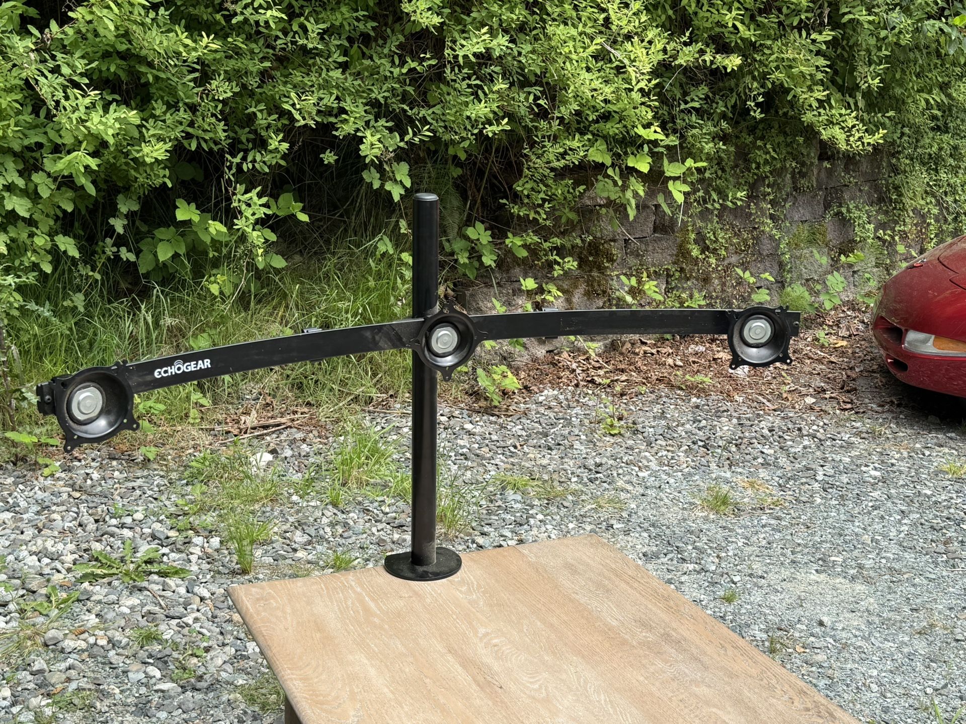EchoGear 3 Monitor Desk Stand Mount