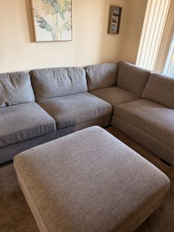 Sectional Gray Couch