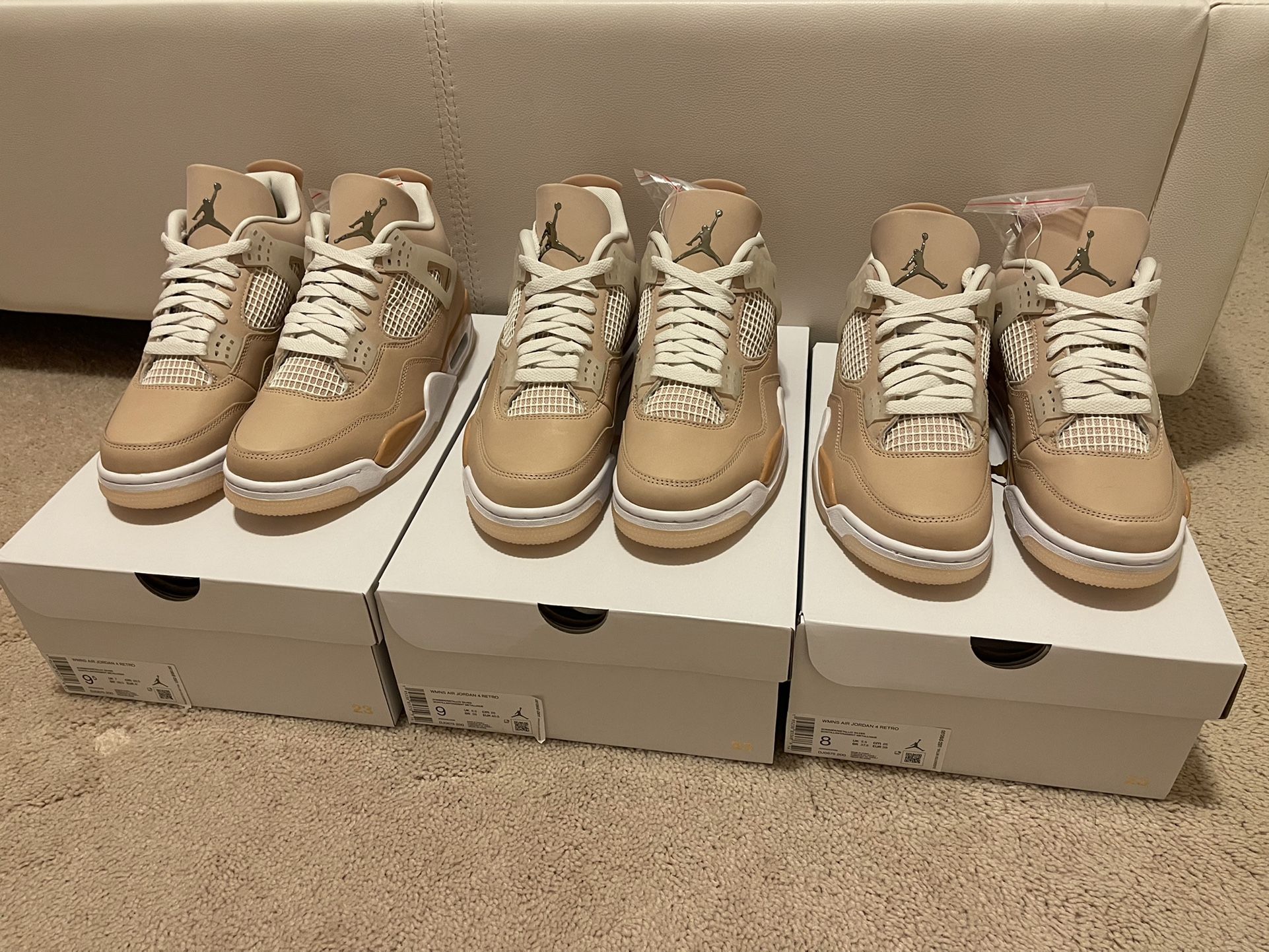 Shimmer Womens Jordan 4's Jordan Retro Shimmer Women Limited