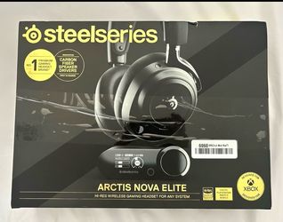 SteelSeries Arctis Nova Elite Wireless Gaming Headset Xbox PC PS5 Switch Mobile Bluetooth