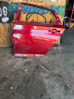 2018 2022 honda accord driver left rear door