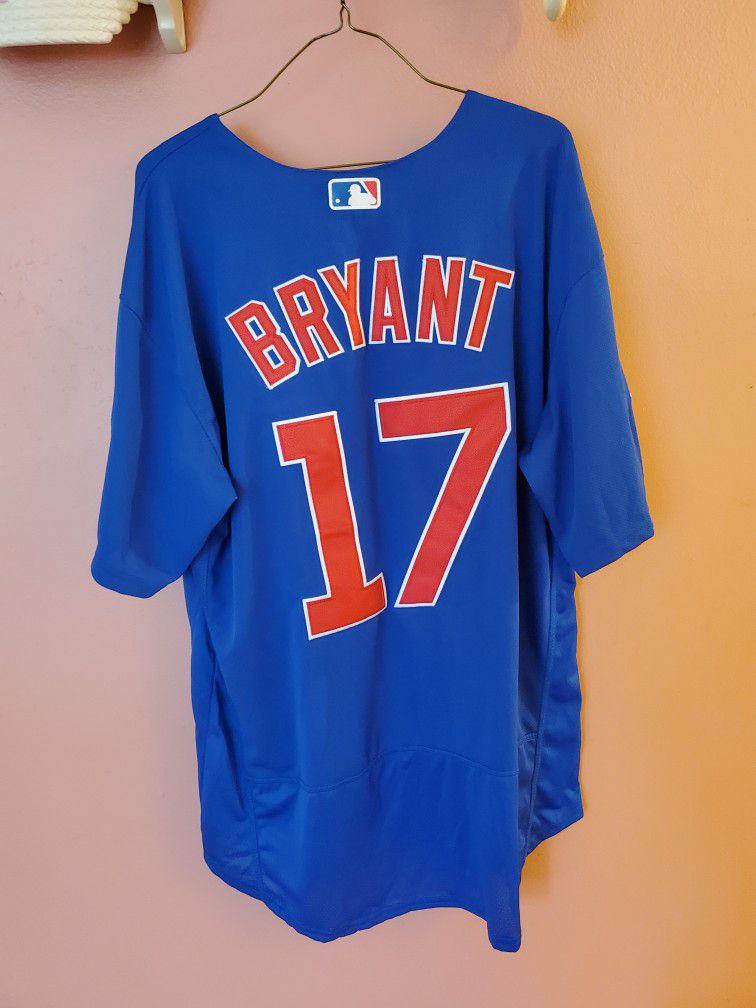 Chicago Cubs Major League Baseball World series Champions  Bryant's #17 Jersey 