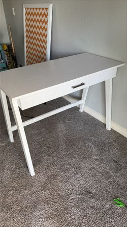 White desk