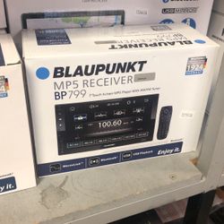 Blaupunkt Double Din Bluetooth Stereo On Sale 