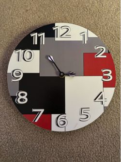 Modern Geometric Wall Clock