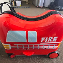 Scooter ride on suitcase 20X17 inch