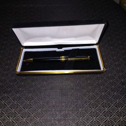gold mont blanc meisterstuck ballpoint pen made in 1940s