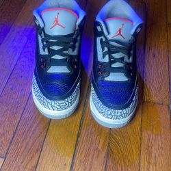 Air Jordan Retro Cement 3s Size 7Y