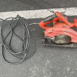 Corded HILTI Pro Professional Circular Saw Corded WSC167Plug In 15A  1650w With Blade Commercial Industrial Grade Tool Skilsaw DeWalt Milwaukee